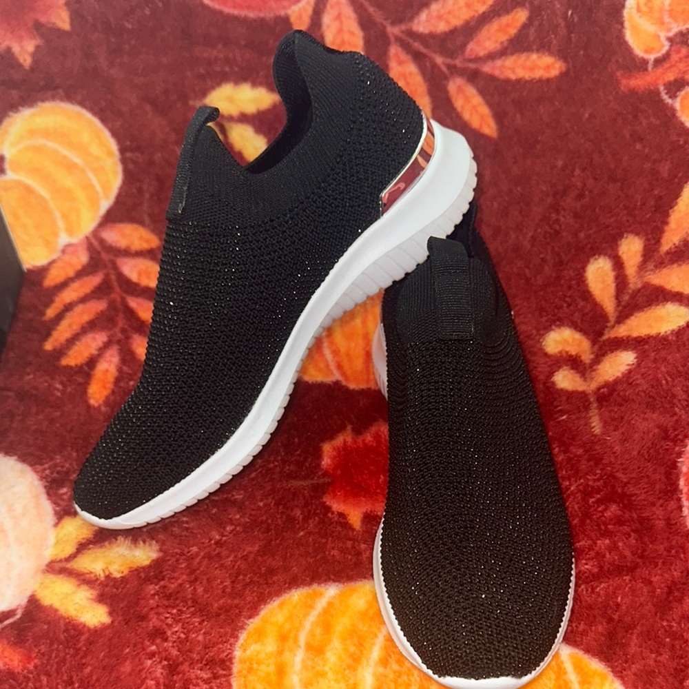Anne Klein Black Athletic Shoes